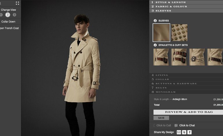 Burberry share my design