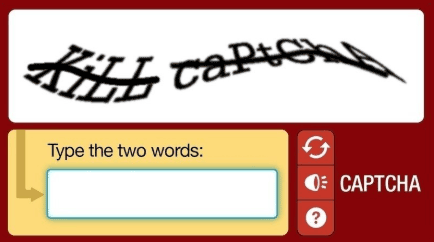 Captchas could have you lose potential customers